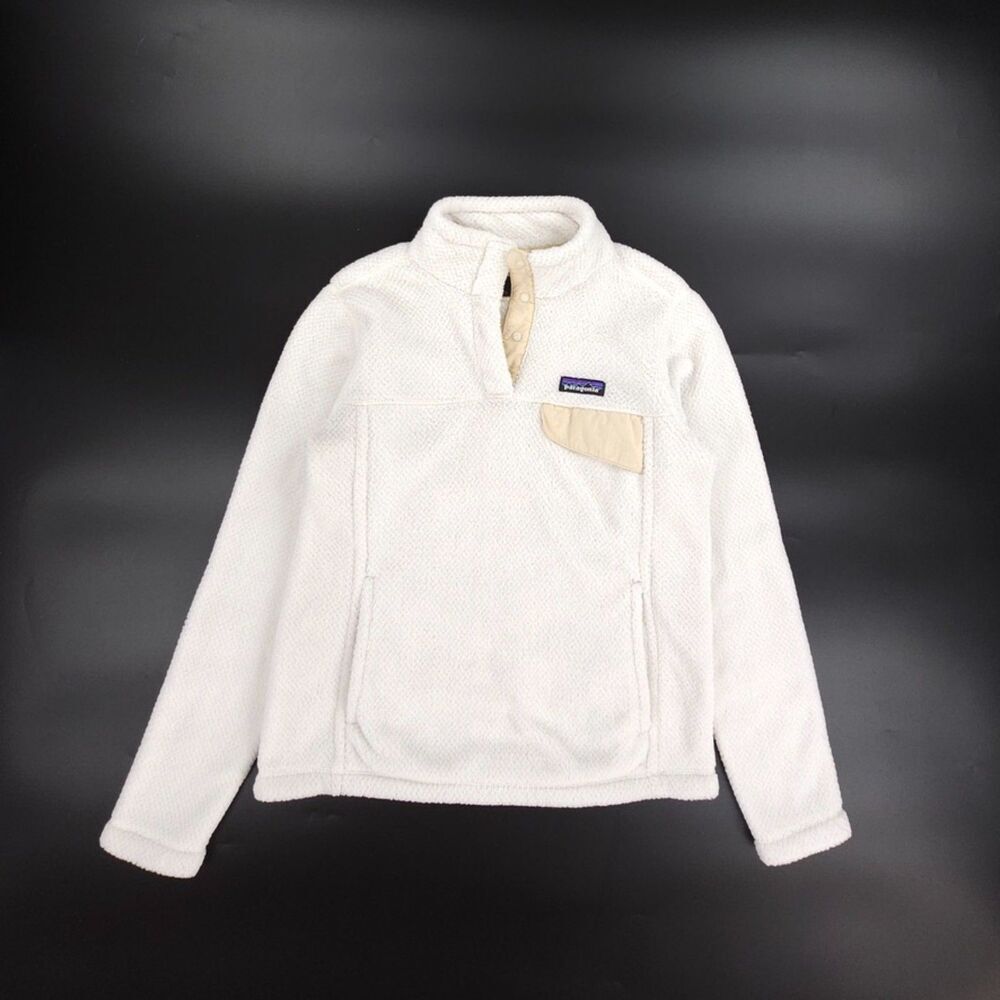 PATAGONIA Re-Tool Snap-T Pullover Sweater Raw Linen Minimal Gorpcore Outdoor